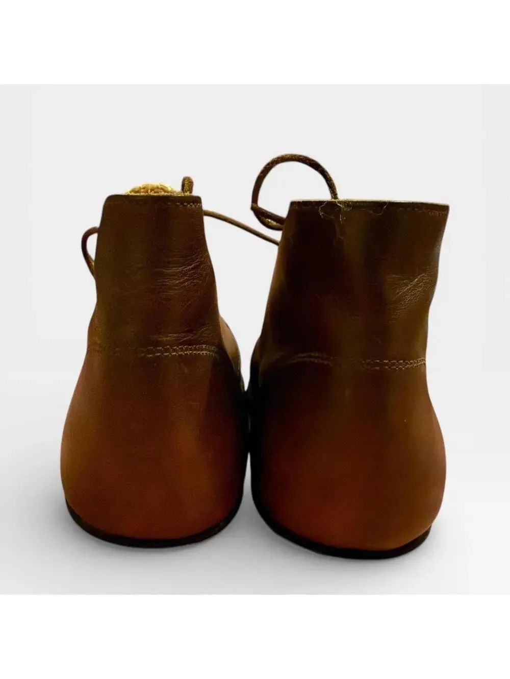 Women's Custom Made Brown Ankle Boots